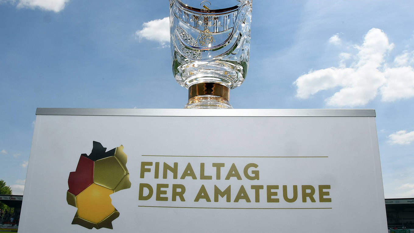 DFBPokalendspiel der Amateure zum Finaltag 2019 steht fest