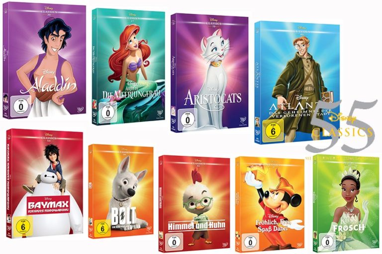 „Disney Classics Komplettbox“ – Im Oktober Auf DVD Erhältlich - FANCLUB ...