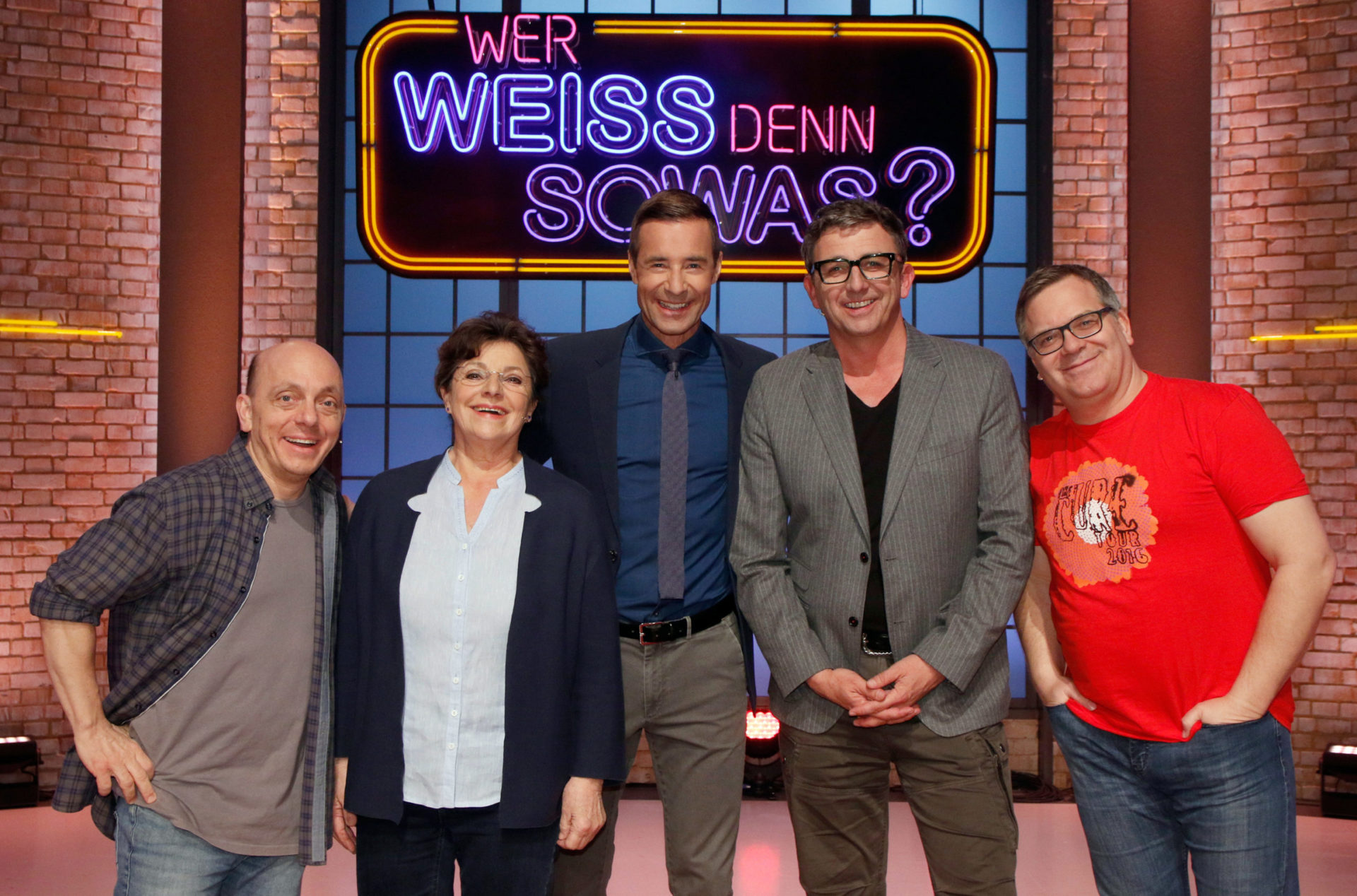 Wer weiß denn sowas?: Hans Sigl und Monika Baumgartner von der 